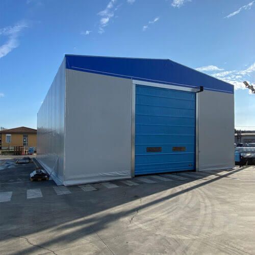 capannoni mobili pvc