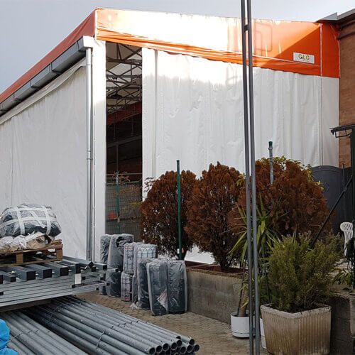 tunnel mobili pvc