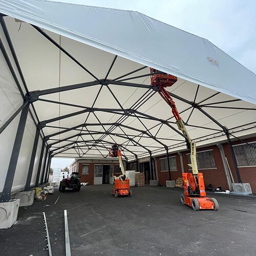 ModulGO GLG - Tunnel Mobile in PVC - Struttura Modulare