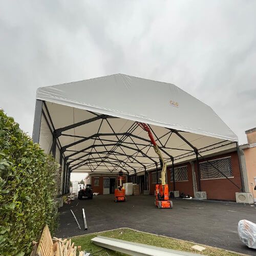 ModulGO GLG - Tunnel Mobile in PVC - Struttura Modulare